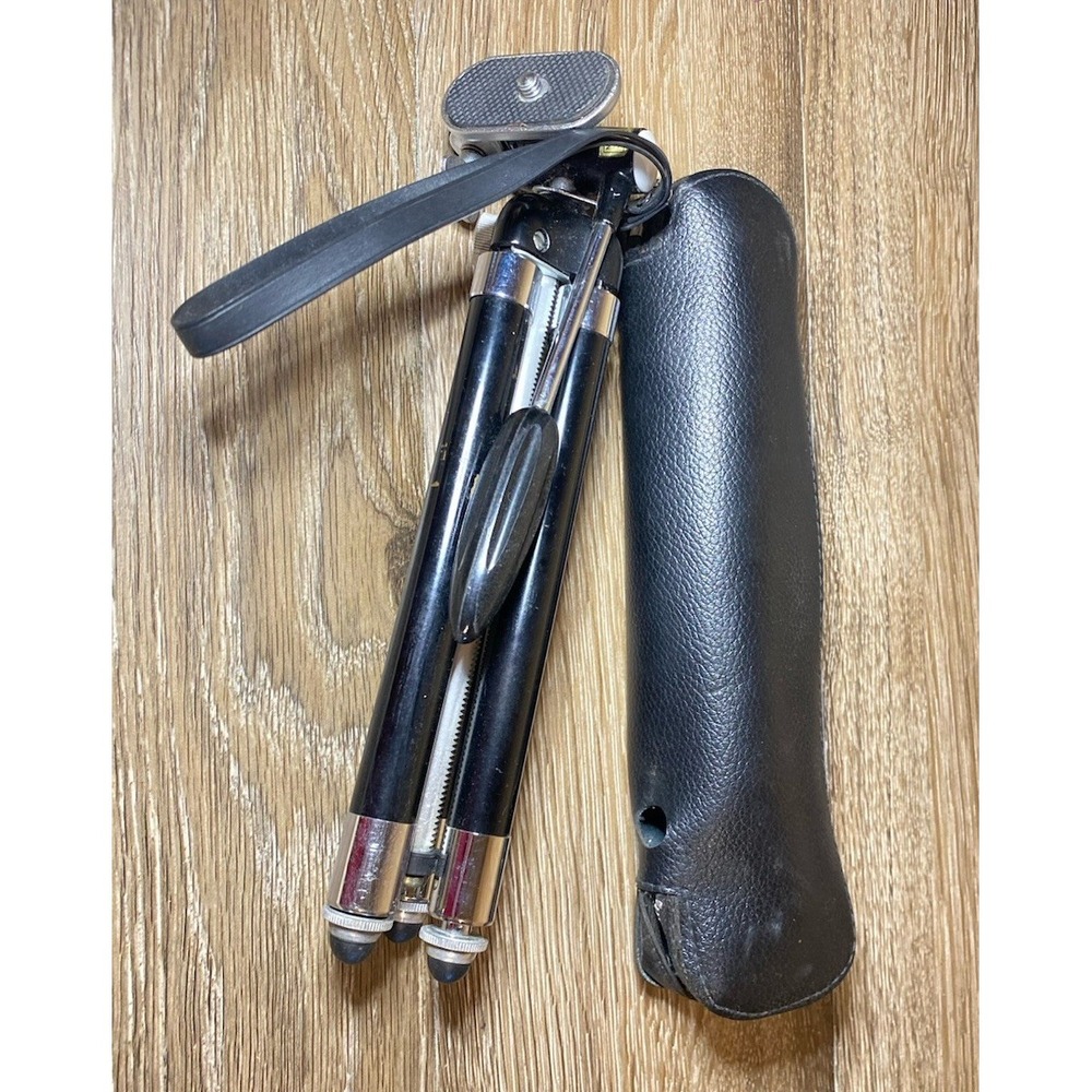 Telesar Vintage Mini Tripod Metal Tabletop Camera Stand